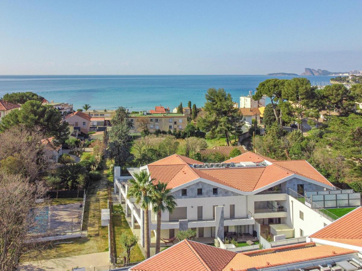 T4 Neuf - Jardin-Terrasse Et Piscine - Acces Direct Plages Et Centre Village - App C 12 Saint-Cyr-sur-Mer Exteriör bild