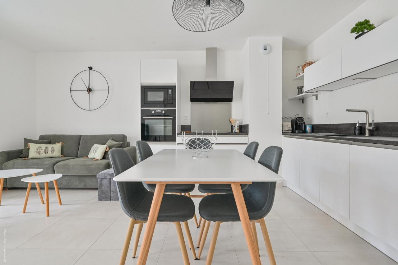 T4 Neuf - Jardin-Terrasse Et Piscine - Acces Direct Plages Et Centre Village - App C 12 Saint-Cyr-sur-Mer Exteriör bild