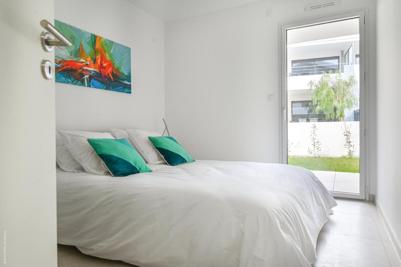 T4 Neuf - Jardin-Terrasse Et Piscine - Acces Direct Plages Et Centre Village - App C 12 Saint-Cyr-sur-Mer Exteriör bild