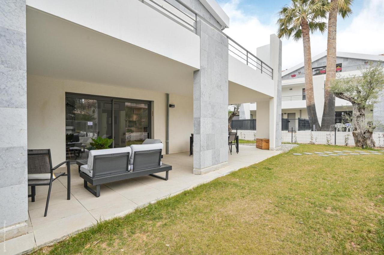 T4 Neuf - Jardin-Terrasse Et Piscine - Acces Direct Plages Et Centre Village - App C 12 Saint-Cyr-sur-Mer Exteriör bild